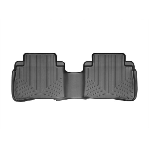 WeatherTech Custom Fit FloorLiners compatible with 2009-2010 Nissan Murano - 2nd Row, Black