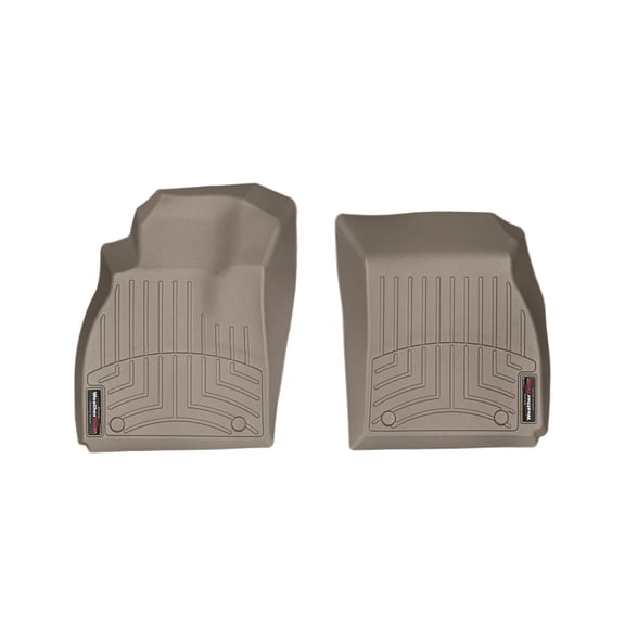 WeatherTech Custom Fit FloorLiners compatible with 2011-2017 Buick Regal - 1st Row (Driver & Passenger), Tan