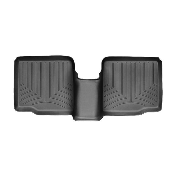 WeatherTech Custom Fit FloorLiners compatible with 2017-2019 Ford Explorer - 2nd Row, Black