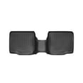 thumbnail image 1 of WeatherTech Custom Fit FloorLiners compatible with 2017-2019 Ford Explorer - 2nd Row, Black, 1 of 4