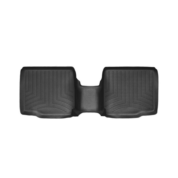 WeatherTech Custom Fit FloorLiners compatible with 2017-2019 Ford Explorer - 2nd Row, Black