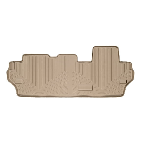WeatherTech Custom Fit FloorLiners compatible with 2013-2020 Toyota Sienna - 3rd Row, Tan