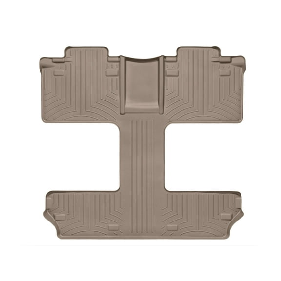 WeatherTech Custom Fit FloorLiners compatible with 2013-2020 Toyota Sienna - One piece - 2nd and 3rd row coverage, Tan