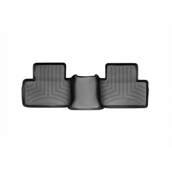 WeatherTech Custom Fit FloorLiners compatible with 2011-2024 Mitsubishi Outlander Sport - 2nd Row, Black