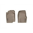 thumbnail image 1 of WeatherTech Custom Fit FloorLiners compatible with 2013-2014 Ford Mustang - 1st Row (Driver & Passenger), Tan, 1 of 5