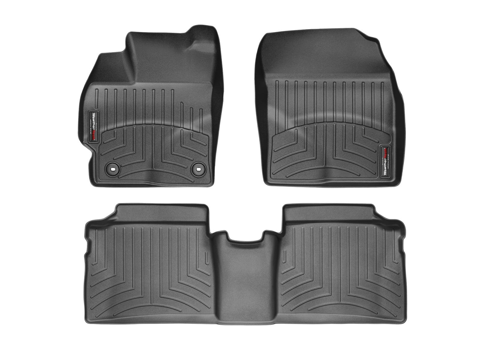 WeatherTech Custom Fit FloorLiners compatible with 2012-2015 Toyota ...
