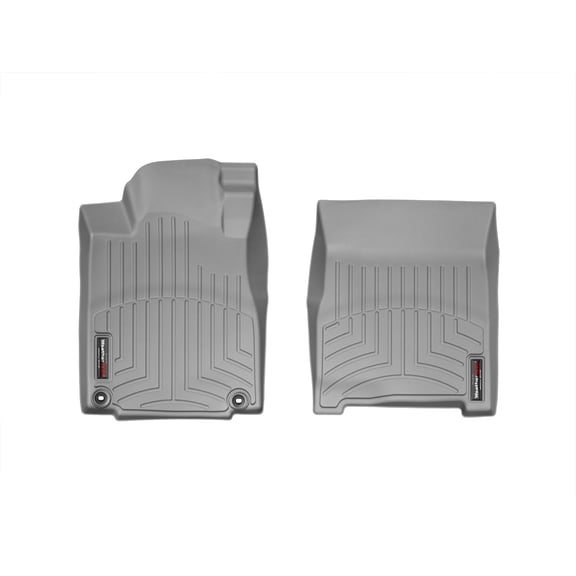 WeatherTech Custom Fit FloorLiners compatible with 2012-2016 Honda CR-V - 1st Row (Driver & Passenger), Grey