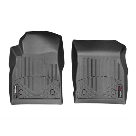WeatherTech Custom Fit FloorLiners compatible with 2012-2017 Buick Verano - 1st Row (Driver & Passenger), Black