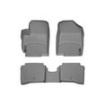 thumbnail image 1 of WeatherTech Custom Fit FloorLiners compatible with 2012-2017 Kia Rio - 1st & 2nd Row, Grey, 1 of 5