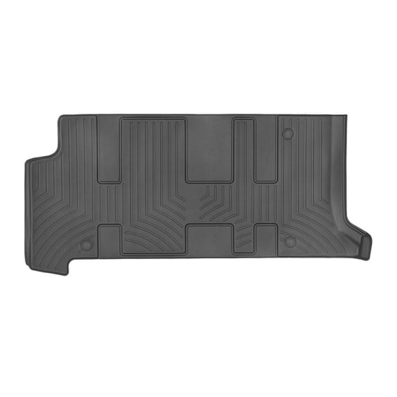 WeatherTech Custom Fit FloorLiners compatible with 2012-2019 Nissan NV Passenger - 3rd Row, Black
