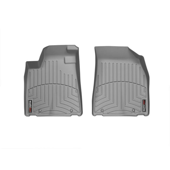 WeatherTech Custom Fit FloorLiners compatible with 2010-2012 Lexus RX - 1st Row (Driver & Passenger), Grey