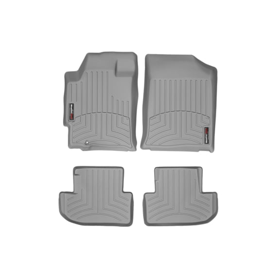 WeatherTech Custom Fit FloorLiners compatible with 2013-2013 Nissan Altima - 1st & 2nd Row (2-pc. Rear Liner), Grey