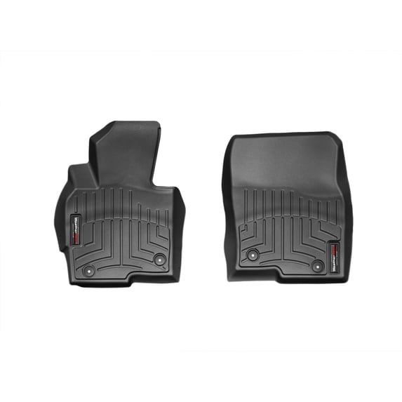 WeatherTech Custom Fit FloorLiners compatible with 2013-2016 Mazda CX-5 - 1st Row (Driver & Passenger), Black
