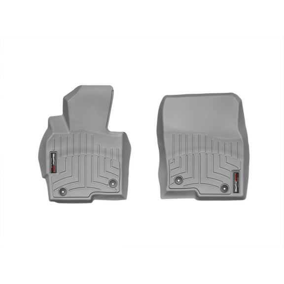 WeatherTech Custom Fit FloorLiners compatible with 2013-2016 Mazda CX-5 - 1st Row (Driver & Passenger), Grey