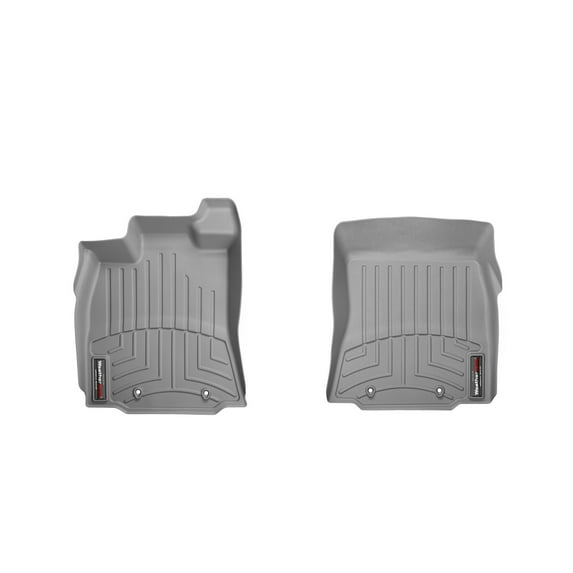 WeatherTech Custom Fit FloorLiners compatible with 2014-2019 Jaguar XJ Series - 1st Row (Driver & Passenger), Grey