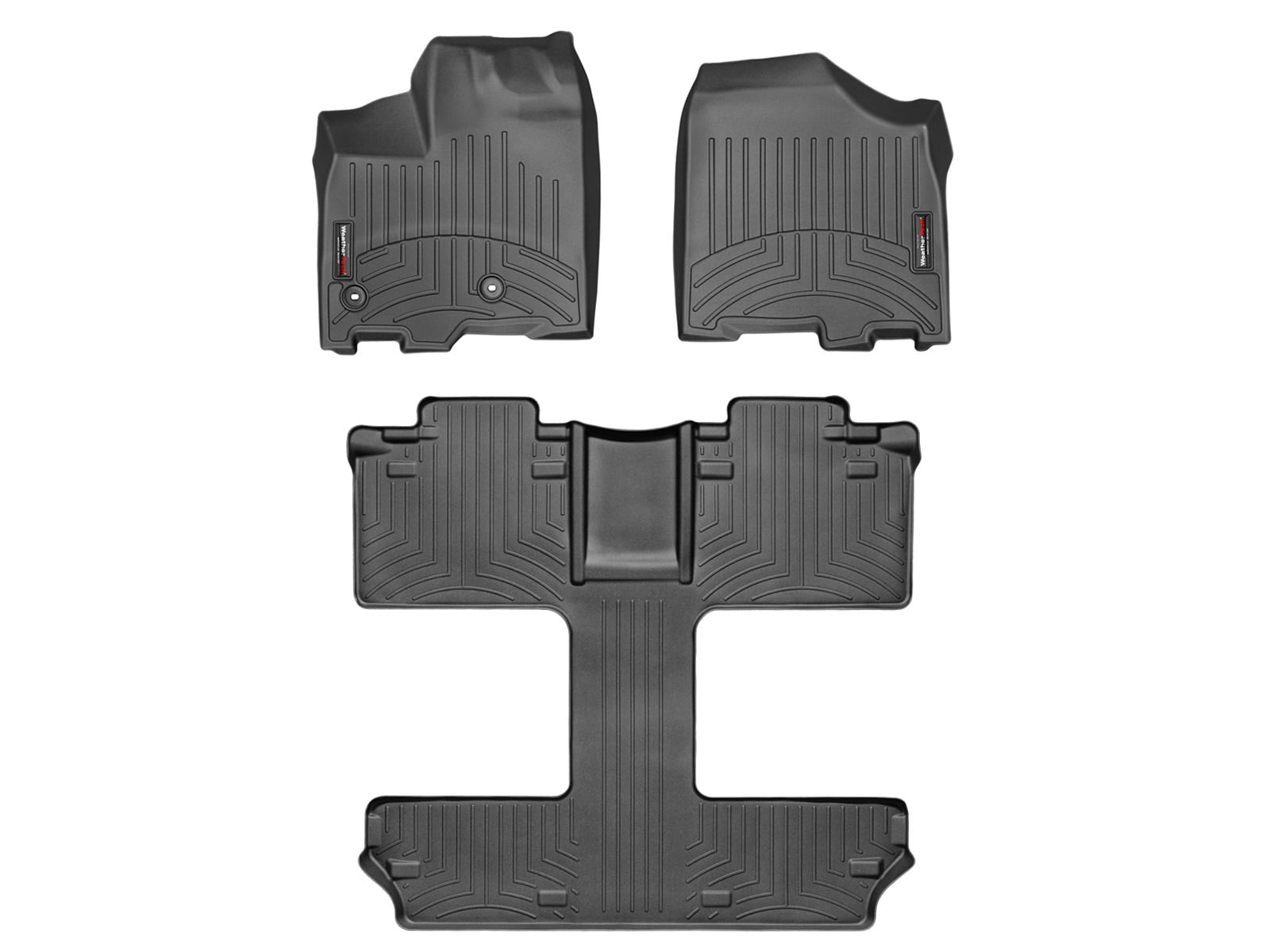 Westin 2004-2010 Toyota Sienna Profile Floor Liners - Black main image 1