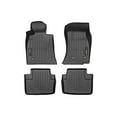 thumbnail image 1 of WeatherTech Custom Fit FloorLiners compatible with 2014-2014 Cadillac CTS - 1st & 2nd Row (2-pc. Rear Liner), Black, 1 of 5