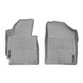 thumbnail image 1 of WeatherTech Custom Fit FloorLiners compatible with 2014-2016 Hyundai Elantra - 1st Row (Driver & Passenger), Grey, 1 of 5