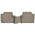 thumbnail image 1 of WeatherTech Custom Fit FloorLiners compatible with 2016-2018 Jeep Cherokee - 2nd Row, Tan, 1 of 5
