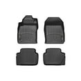 thumbnail image 1 of WeatherTech Custom Fit FloorLiners compatible with 2014-2019 Ford Fiesta - 1st & 2nd Row (2-pc. Rear Liner), Black, 1 of 5