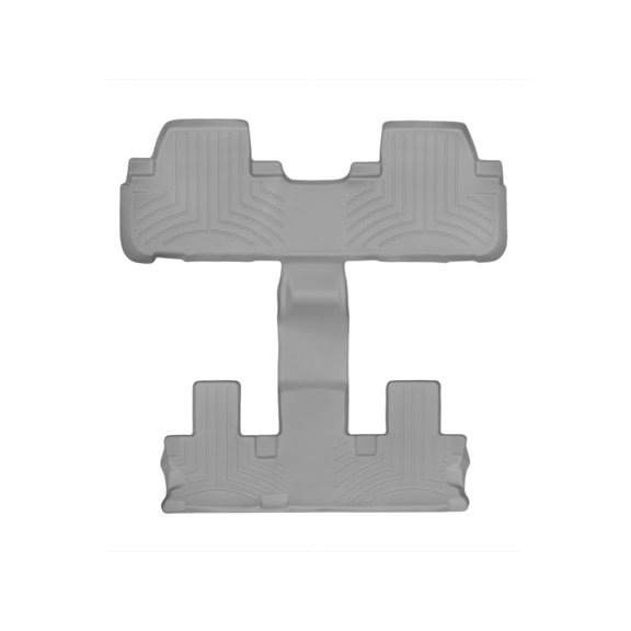 WeatherTech Custom Fit FloorLiners compatible with 2014-2019 Toyota Highlander - One piece - 2nd and 3rd row coverage, Grey