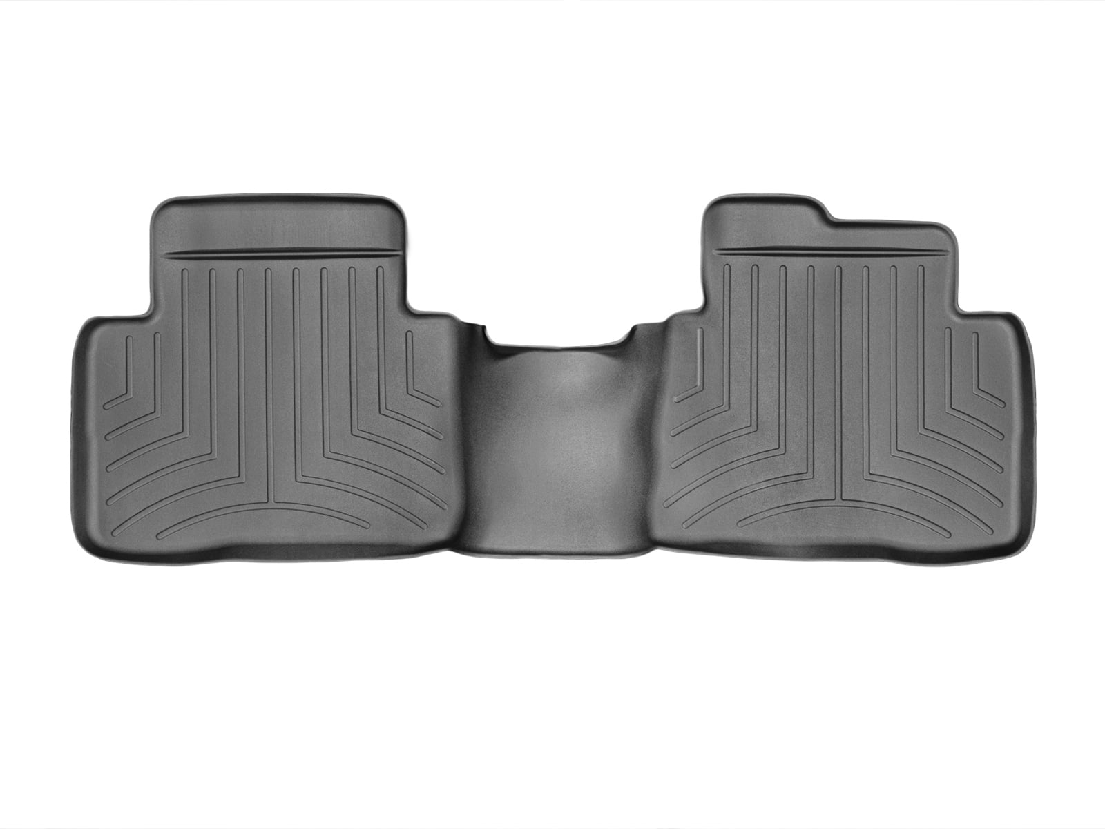 WeatherTech Custom Fit FloorLiners compatible with 2014-2020 Nissan Rogue - 2nd Row, Black