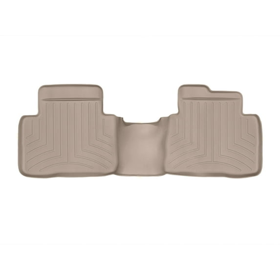WeatherTech Custom Fit FloorLiners compatible with 2014-2020 Nissan Rogue - 2nd Row, Tan