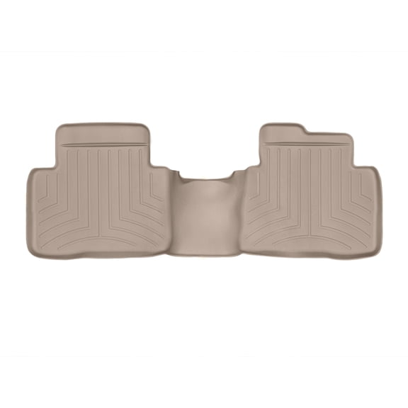 WeatherTech Custom Fit FloorLiners compatible with 2014-2020 Nissan Rogue - 2nd Row, Tan