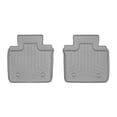 thumbnail image 1 of WeatherTech Custom Fit FloorLiners compatible with 2024-2024 Maserati Quattroporte - 2nd Row (2-Piece Liner), Grey, 1 of 5