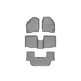 thumbnail image 1 of WeatherTech Custom Fit FloorLiners compatible with 2015-2016 Ford Explorer - Complete Set (1st, 2nd, & 3rd Row), Grey, 1 of 5