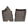 thumbnail image 1 of WeatherTech Custom Fit FloorLiners compatible with 2015-2017 Ferrari California T - 1st Row (Driver & Passenger), Cocoa, 1 of 4
