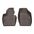 thumbnail image 1 of WeatherTech Custom Fit FloorLiners compatible with 2015-2018 Audi Q3 - 1st Row (Driver & Passenger), Cocoa, 1 of 5