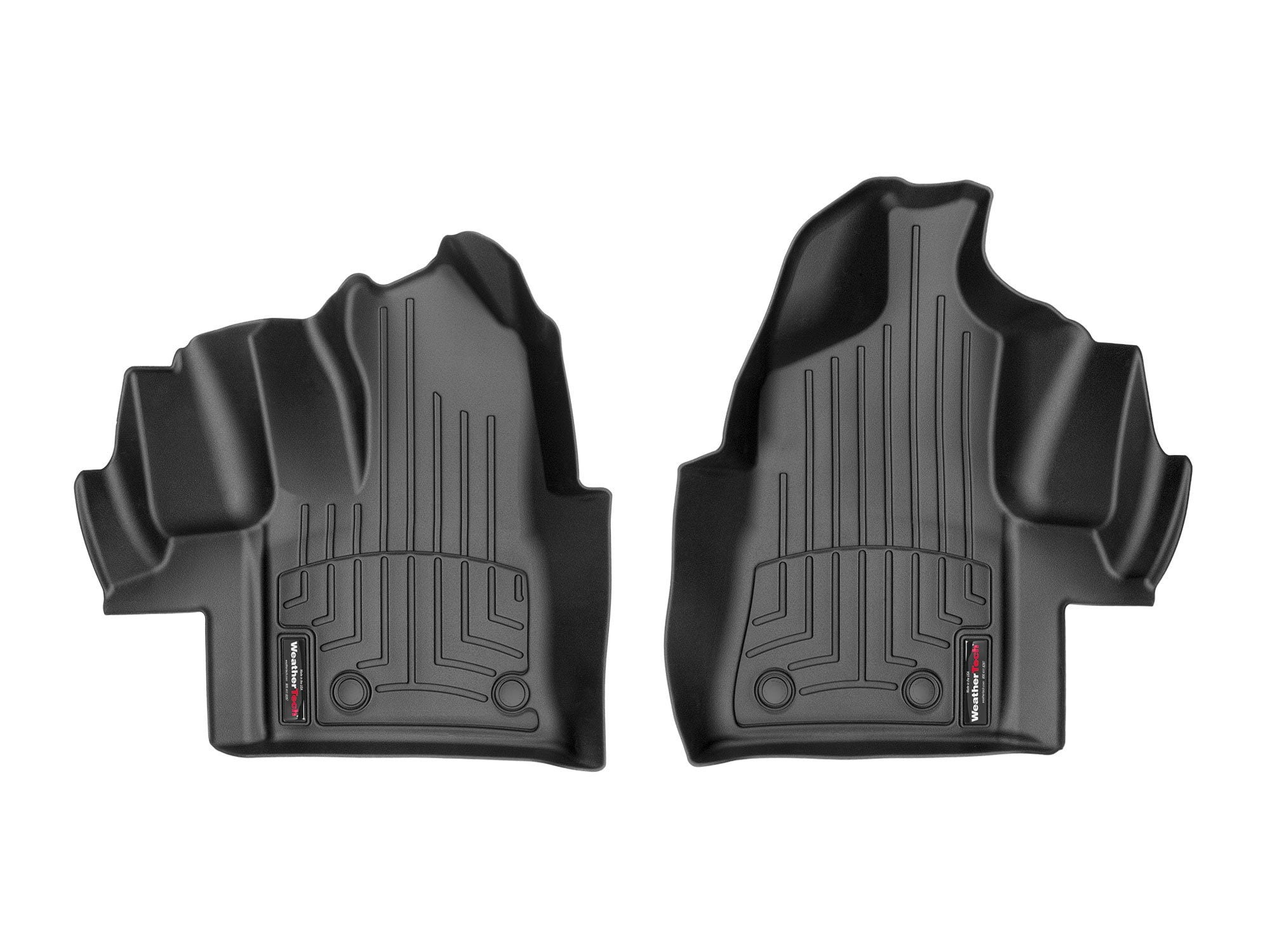 WetherTechCtomFitFloorLinercomptiblewith2015-2019FordTrnit-1tRow(Driver&Penger),Blck