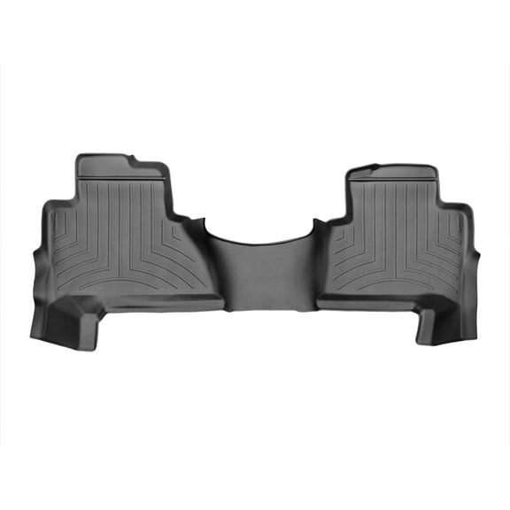 WeatherTech Custom Fit FloorLiners compatible with 2015-2020 Cadillac Escalade - 2nd Row, Black