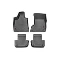 thumbnail image 1 of WeatherTech Custom Fit FloorLiners compatible with 2017-2024 Maserati Ghibli - 1st & 2nd Row, Black, 1 of 5