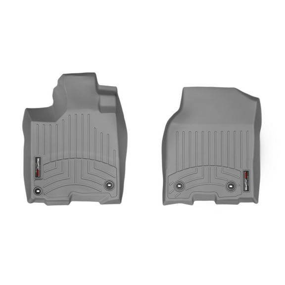 WeatherTech Custom Fit FloorLiners compatible with 2013-2015 Acura RDX - 1st Row (Driver & Passenger), Grey