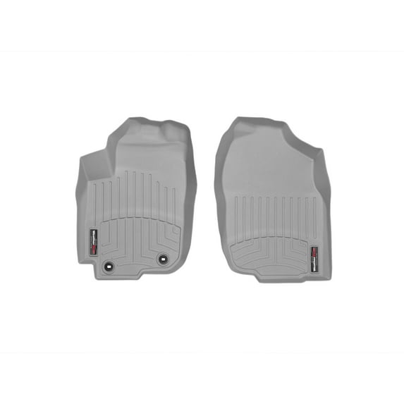 WeatherTech Custom Fit FloorLiners compatible with 2016-2018 Toyota RAV4 - 1st Row (Driver & Passenger), Grey