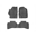 thumbnail image 1 of WeatherTech Custom Fit FloorLiners compatible with 2016-2019 Toyota Prius C - 1st & 2nd Row, Black, 1 of 5