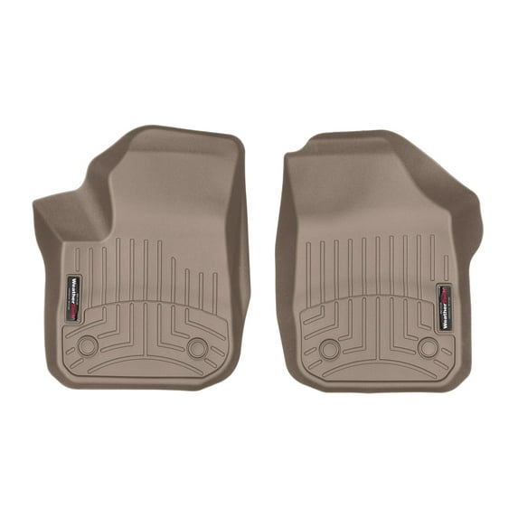 WeatherTech Custom Fit FloorLiners compatible with 2016-2020 Buick Envision - 1st Row (Driver & Passenger), Tan