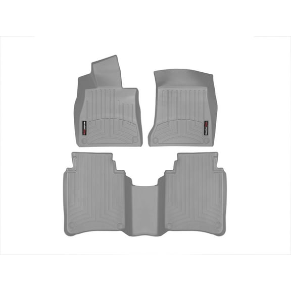 WeatherTech Custom Fit FloorLiners compatible with 2016-2020 Mercedes Maybach - 1st & 2nd Row, Grey