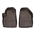 thumbnail image 1 of WeatherTech Custom Fit FloorLiners compatible with 2016-2018 Jeep Cherokee - 1st Row (Driver & Passenger), Cocoa, 1 of 4