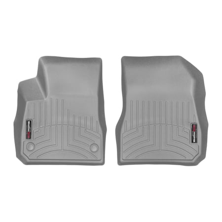 WeatherTech Custom Fit FloorLiners compatible with 2016-2025 Chevrolet Malibu - 1st Row (Driver & Passenger), Grey