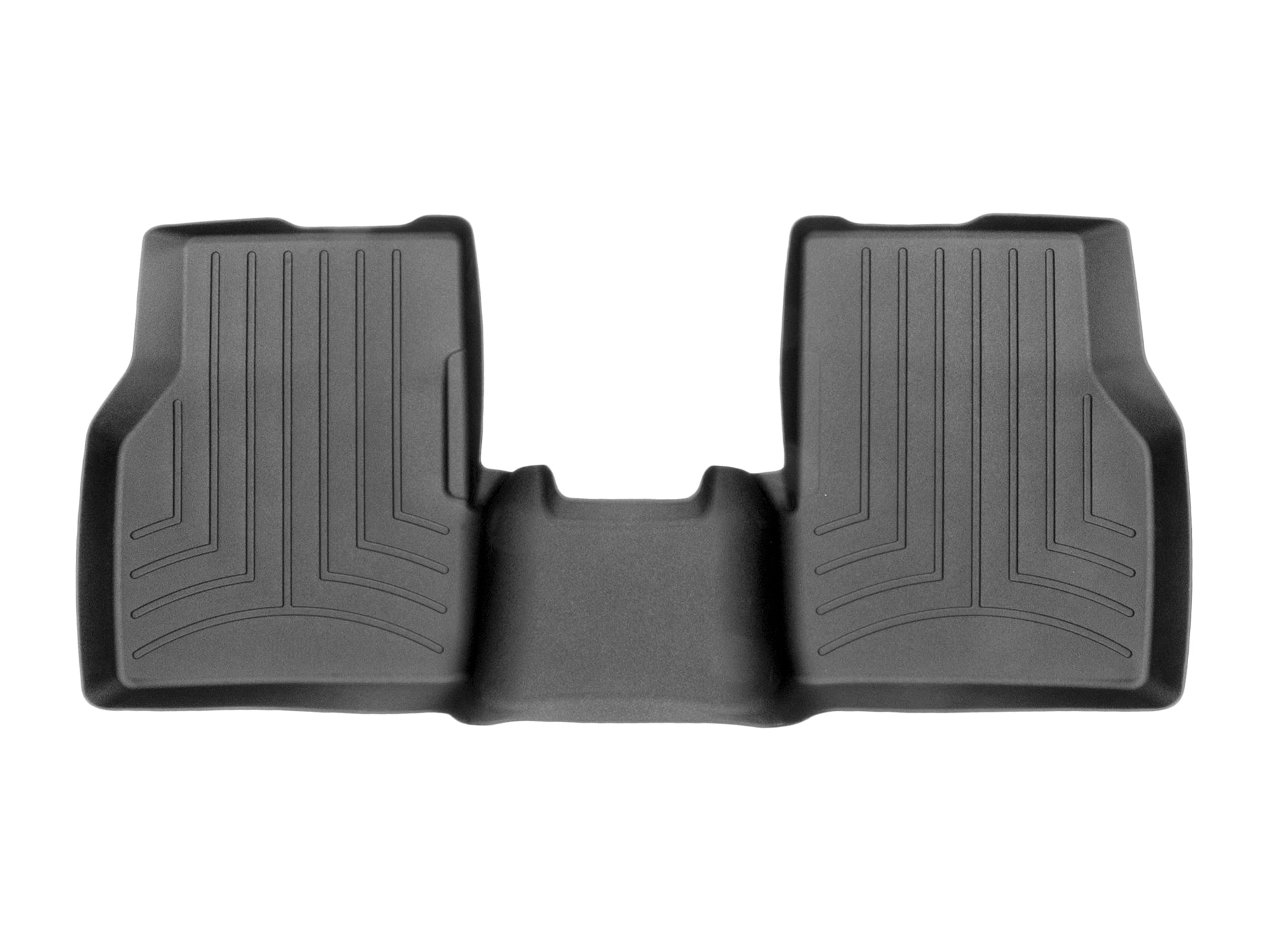 WeatherTech Custom Fit FloorLiners compatible with 2018-2025 Jeep Compass - 2nd Row, Black