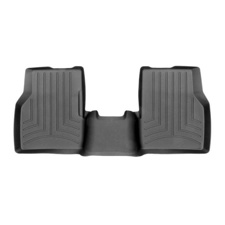 WeatherTech Custom Fit FloorLiners compatible with 2018-2025 Jeep Compass - 2nd Row, Black