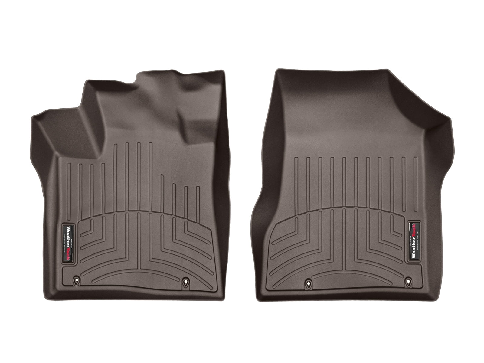 WeatherTech All-Weather Floor Mats For 2015-2023 Nissan Murano 2nd Row - Black, Laser Measured Fit - View #7