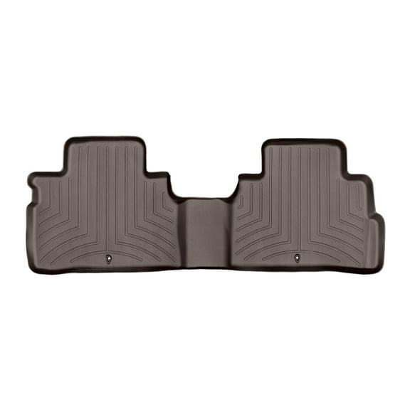 WeatherTech Custom Fit FloorLiners compatible with 2018-2018 Nissan Murano - 2nd Row, Cocoa