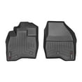 thumbnail image 1 of WeatherTech Custom Fit FloorLiners compatible with 2017-2019 Ford Explorer - 1st Row (Driver & Passenger), Black, 1 of 4