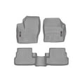 thumbnail image 1 of WeatherTech Custom Fit FloorLiners compatible with 2017-2019 Lincoln MKC - 1st & 2nd Row, Grey, 1 of 5