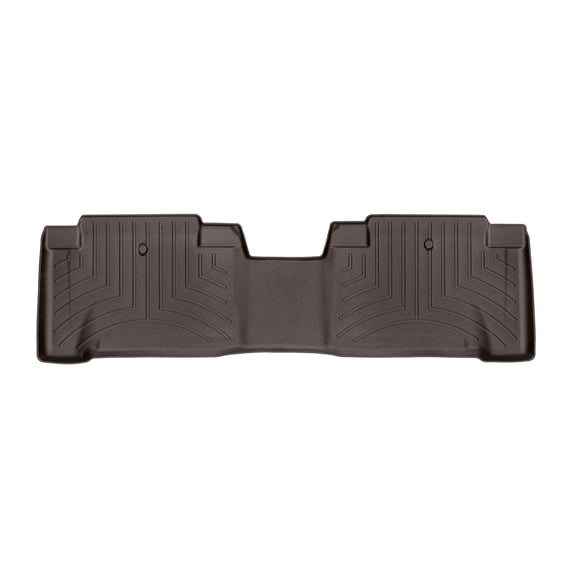 WeatherTech Custom Fit FloorLiners compatible with 2017-2020 Acura MDX - 2nd Row, Cocoa