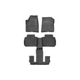 thumbnail image 1 of WeatherTech Custom Fit FloorLiners compatible with 2017-2021 GMC Acadia - Complete Set (1st Row, 1-Piece 2nd/3rd Row), Black, 1 of 5